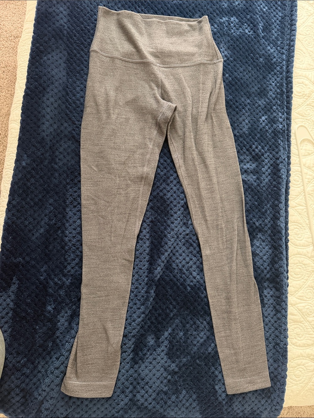 lululemon athletica Women's Gray High-Waist Leggings Wonder Under